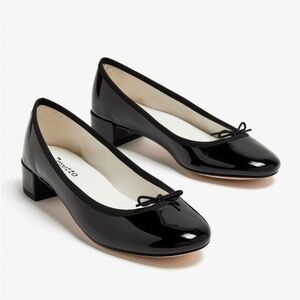 Repetto - Camille in Patent Black
